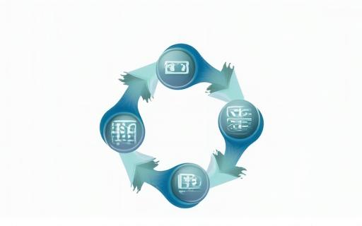 データバックアップと復旧のサイクルを示す矢印